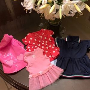 Girl Puppy Dog Dresses Bundle